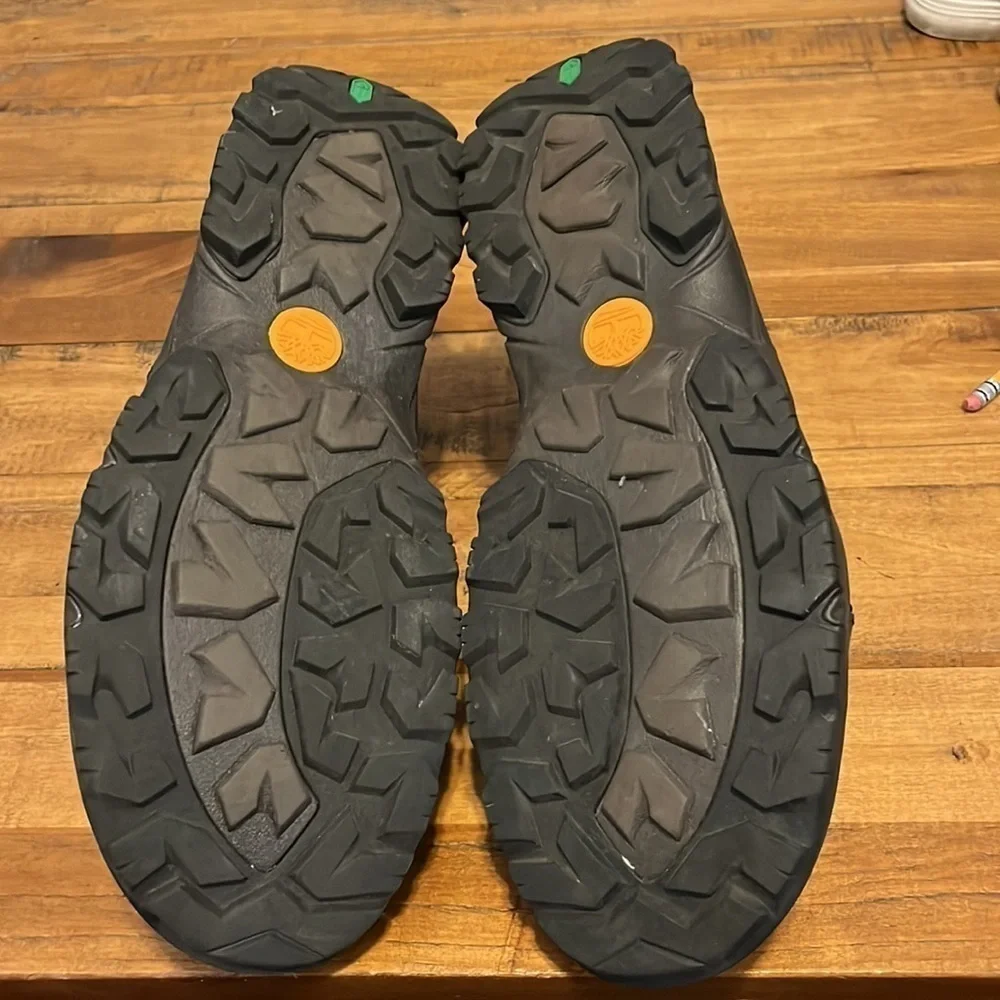 TIMBERLAND water sandals, size 12, Velcro straps, brown, in very good condition